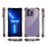 Slim Phone Case for iPhone 13 Pro 6.1 inch Shockproof Cover Four Corner Matte TPU+Acrylic Phone Case - Black - 7
