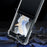 For Samsung Galaxy Z Flip5 5G Foldable Design Cell Phone Case PC+TPU HD Clear Phone Back Cover - 3