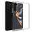 For Samsung Galaxy Z Fold5 5G HD Clear Phone Case PC+TPU Foldable Design Cell Phone Back Cover - 1