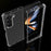 For Samsung Galaxy Z Fold5 5G HD Clear Phone Case PC+TPU Foldable Design Cell Phone Back Cover - 5