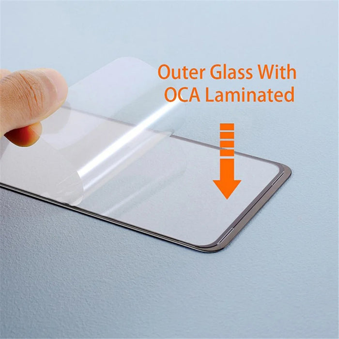 For Oppo Find X5 PFFM10, CPH2307 Front Screen Glass Lens + OCA Adhesive Replacement Parts (without Logo) - 6