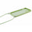 For iPhone 11 TPU Case Fiber Lining Protective Phone Cover with Long Lanyard - Matcha Green - 4