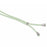 For iPhone 11 TPU Case Fiber Lining Protective Phone Cover with Long Lanyard - Matcha Green - 6