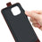 Card Slot Phone Case for iPhone 15 Plus , Anti-Scratch Vertical Flip PU Leather Cell Phone Cover - Brown - 3