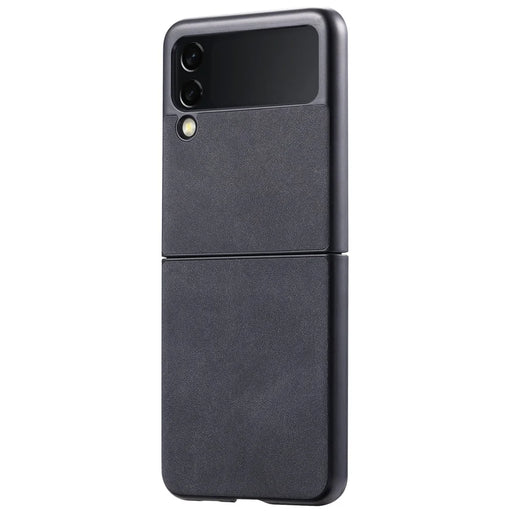 VILI TR Series Phone Cover for Samsung Galaxy Z Flip3 5G Leather Coated Protective PC Case - 1
