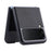 VILI TR Series Phone Cover for Samsung Galaxy Z Flip3 5G Leather Coated Protective PC Case - 3