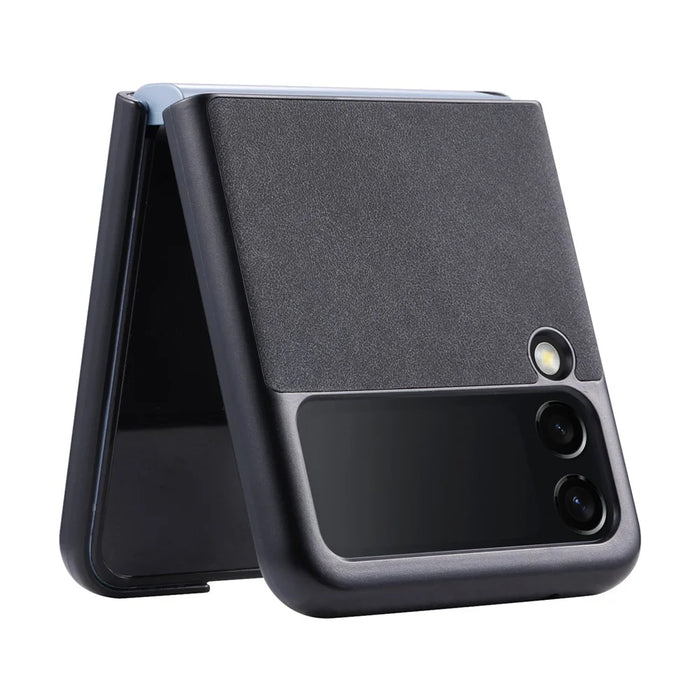 VILI TR Series Phone Cover for Samsung Galaxy Z Flip3 5G Leather Coated Protective PC Case - 3