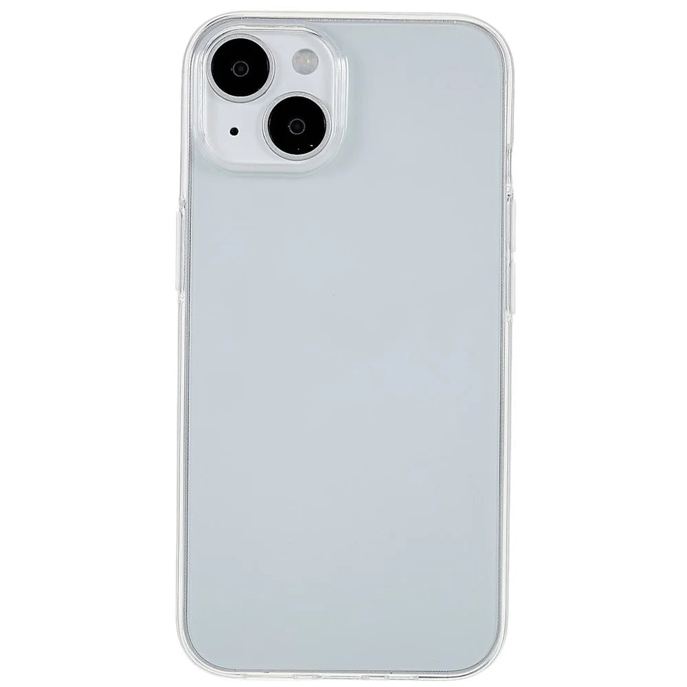 For iPhone 15 Plus Slim-Fit TPU Cell Phone Cover Dustproof Clear Phone Case Anti-Scratch Protector - 2