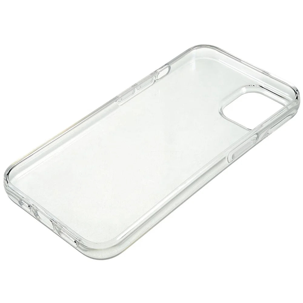 For iPhone 15 Plus Slim-Fit TPU Cell Phone Cover Dustproof Clear Phone Case Anti-Scratch Protector - 7