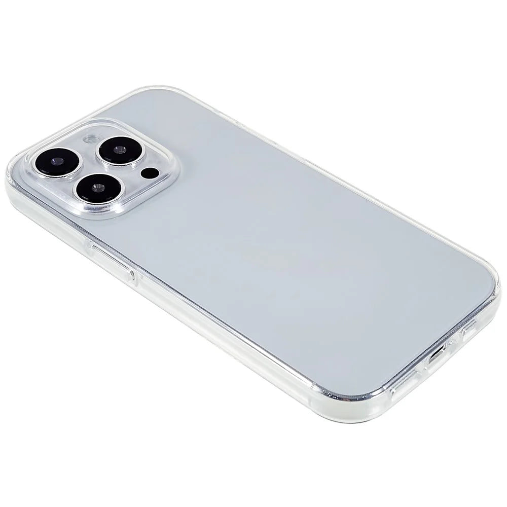 Super Slim TPU Phone Cover for iPhone 15 Pro , HD Clear Shell Dustproof Cell Phone Case - 4