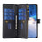 BF Style-19 for iPhone 12 / 12 Pro Anti-scratch Leather Case Zipper Pocket Stand Phone Wallet Cover - Black - 2