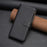 BF Style-19 for iPhone 12 / 12 Pro Anti-scratch Leather Case Zipper Pocket Stand Phone Wallet Cover - Black - 7