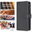 BF Style-19 Zipper Pocket Phone Case for iPhone 11 , PU Leather Stand Wallet Phone Cover - Black - 4