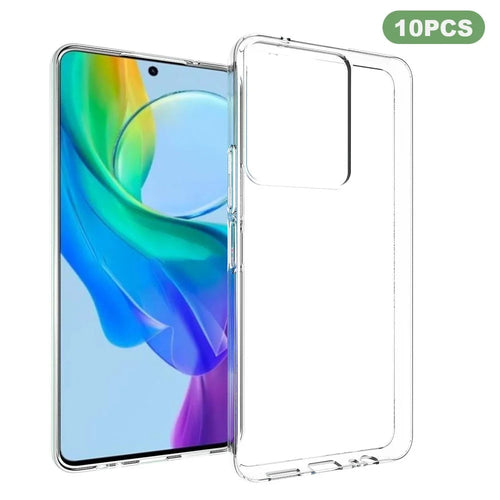10Pcs / Pack For vivo Y78 5G HD Clear Phone Case Inner Watermark-Free Soft TPU Phone Cover - 1