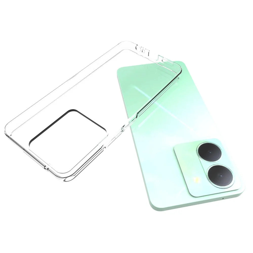 10Pcs / Pack For vivo Y78 5G HD Clear Phone Case Inner Watermark-Free Soft TPU Phone Cover - 2