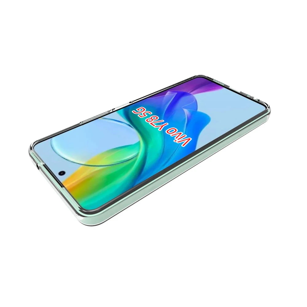 10Pcs / Pack For vivo Y78 5G HD Clear Phone Case Inner Watermark-Free Soft TPU Phone Cover - 5