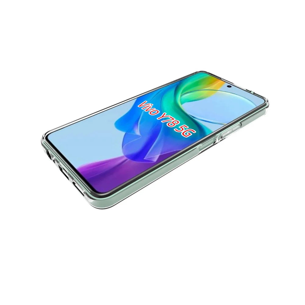 10Pcs / Pack For vivo Y78 5G HD Clear Phone Case Inner Watermark-Free Soft TPU Phone Cover - 6