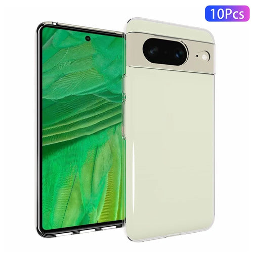 10Pcs / Pack For Google Pixel 8 Inner Watermark-Free Phone Case Transparent TPU Phone Cover - 1