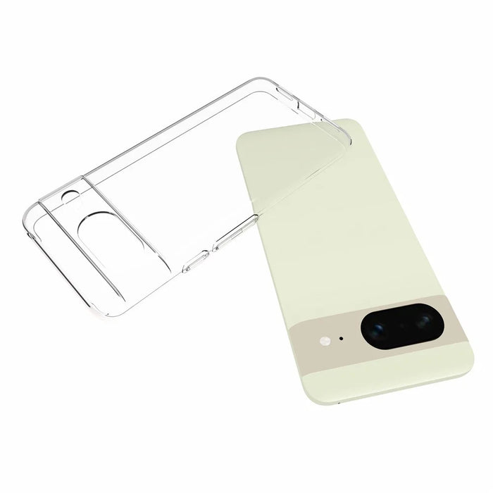 10Pcs / Pack For Google Pixel 8 Inner Watermark-Free Phone Case Transparent TPU Phone Cover - 4