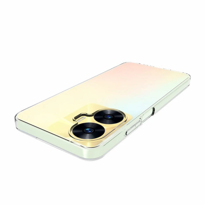 10Pcs / Pack Transparent TPU Phone Case for Realme C55 4G , Inner Watermark-Free Cell Phone Cover - 4