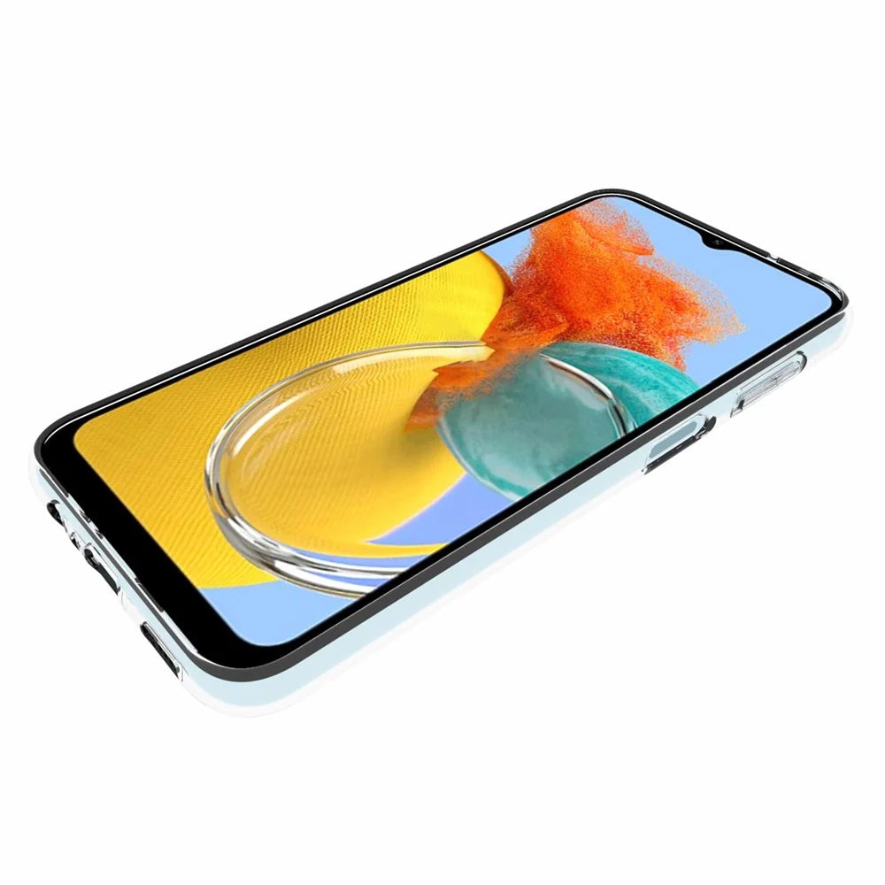 10Pcs / Pack For Samsung Galaxy M14 5G Phone TPU Case Inner Watermark-Free Transparent Cover - 6