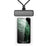 Floating IPX8 Waterproof Pouch for Under 7'' Cell Phone Clear TPU Phone Protector Screen Touch Sensitivity Dry Bag - Black+Black - 2