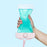 IPX8 Waterproof Phone Pouch for Phones within 7.2'' Cute Bear Transparent TPU Floating Phone Case Underwater Screen Touchable - Pink - 2