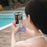IPX8 Waterproof Phone Pouch for Phones within 7.2'' Cute Bear Transparent TPU Floating Phone Case Underwater Screen Touchable - Pink - 4
