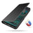 For Google Pixel 8 Pro Card Holder Phone Case PU Leather + TPU Phone Stand Cover - Black - 4