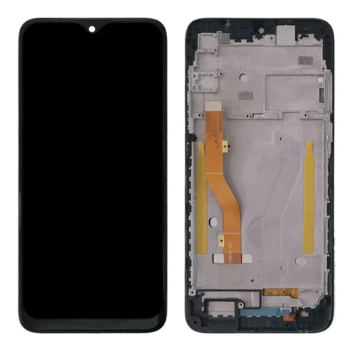 For Alcatel 1SE (2020) 5030 OEM Grade S LCD Screen and Digitizer Assembly + Frame Replacement Part (without Logo) - 1