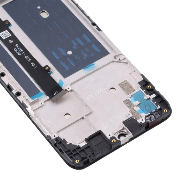 For ZTE Blade A51 OEM Grade S LCD Screen and Digitizer Assembly + Frame Replacement Part (without Logo) - 4