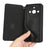 Rhombus Imprinted Shell for Realme 11 Pro 5G / 11 Pro+ 5G PU Leather Phone Cover Stand Case - Black - 5