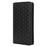 Rhombus Imprinted Shell for Realme 11 Pro 5G / 11 Pro+ 5G PU Leather Phone Cover Stand Case - Black - 7