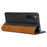 For Sony Xperia 10 V Magnetic Flip PU Leather Phone Wallet Case Stand Bi-color Splicing Anti-drop Cover - Black+Yellow - 3