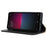 For Sony Xperia 10 V Magnetic Flip PU Leather Phone Wallet Case Stand Bi-color Splicing Anti-drop Cover - Black+Yellow - 4