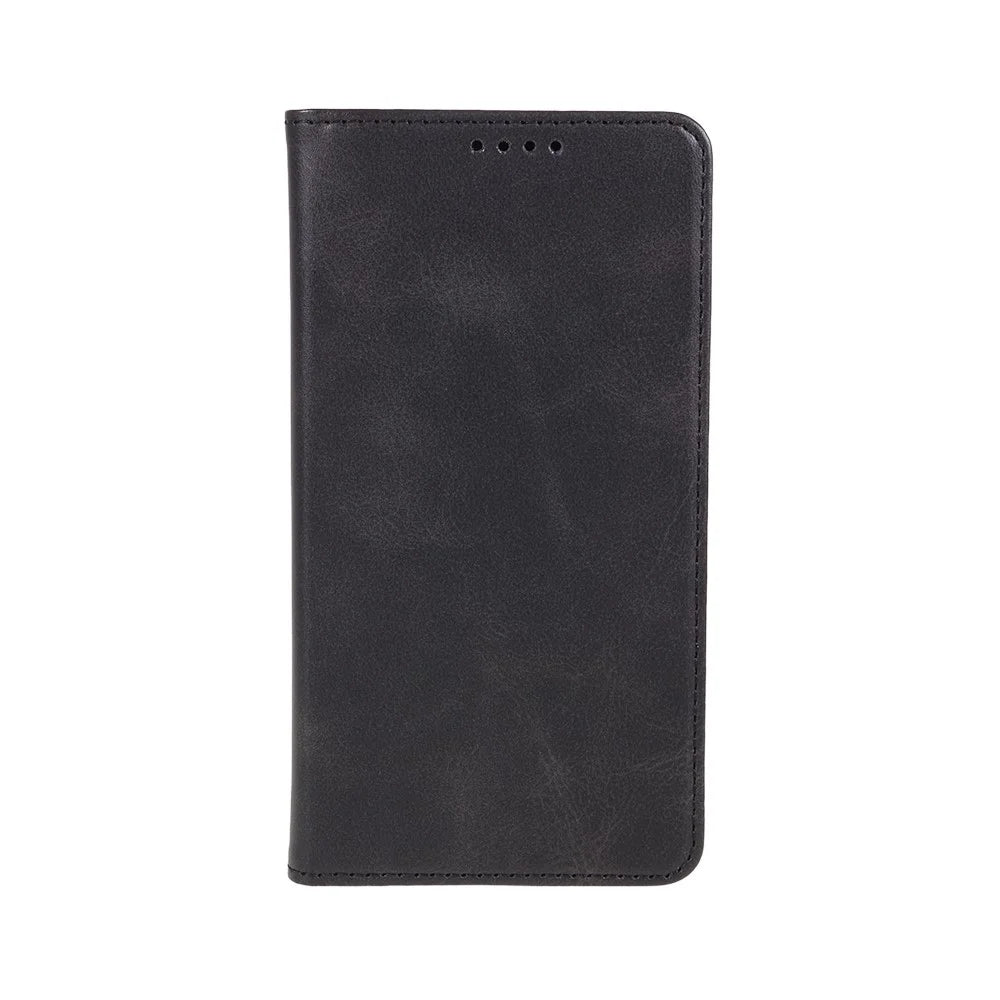 For Google Pixel 8 Anti-drop Phone Cover Anti-Scratch PU Leather Stand Calf Texture Case Wallet - Black - 6