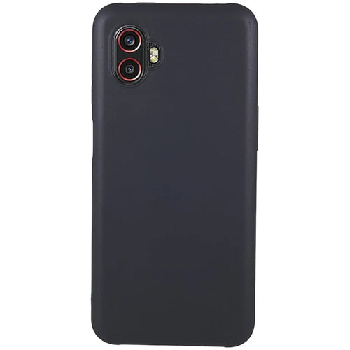 For Samsung Galaxy Xcover6 Pro 5G Matte Finish Phone Case Anti-scratch TPU Phone Cover - Black - 1