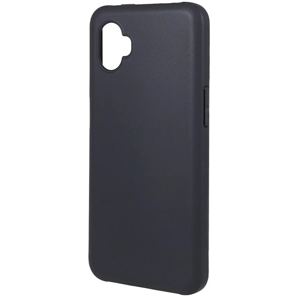 For Samsung Galaxy Xcover6 Pro 5G Matte Finish Phone Case Anti-scratch TPU Phone Cover - Black - 3