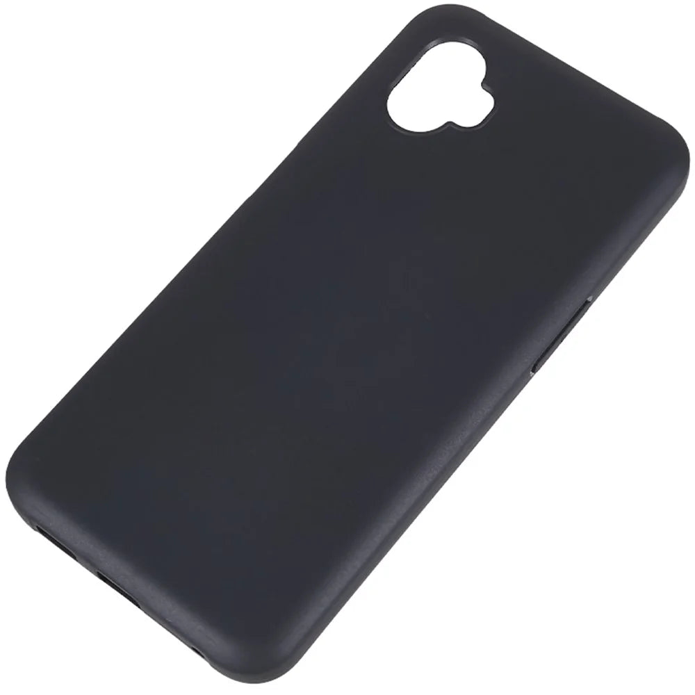 For Samsung Galaxy Xcover6 Pro 5G Matte Finish Phone Case Anti-scratch TPU Phone Cover - Black - 4