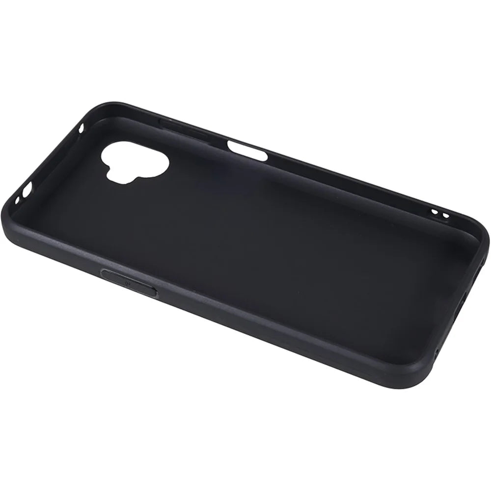 For Samsung Galaxy Xcover6 Pro 5G Matte Finish Phone Case Anti-scratch TPU Phone Cover - Black - 5