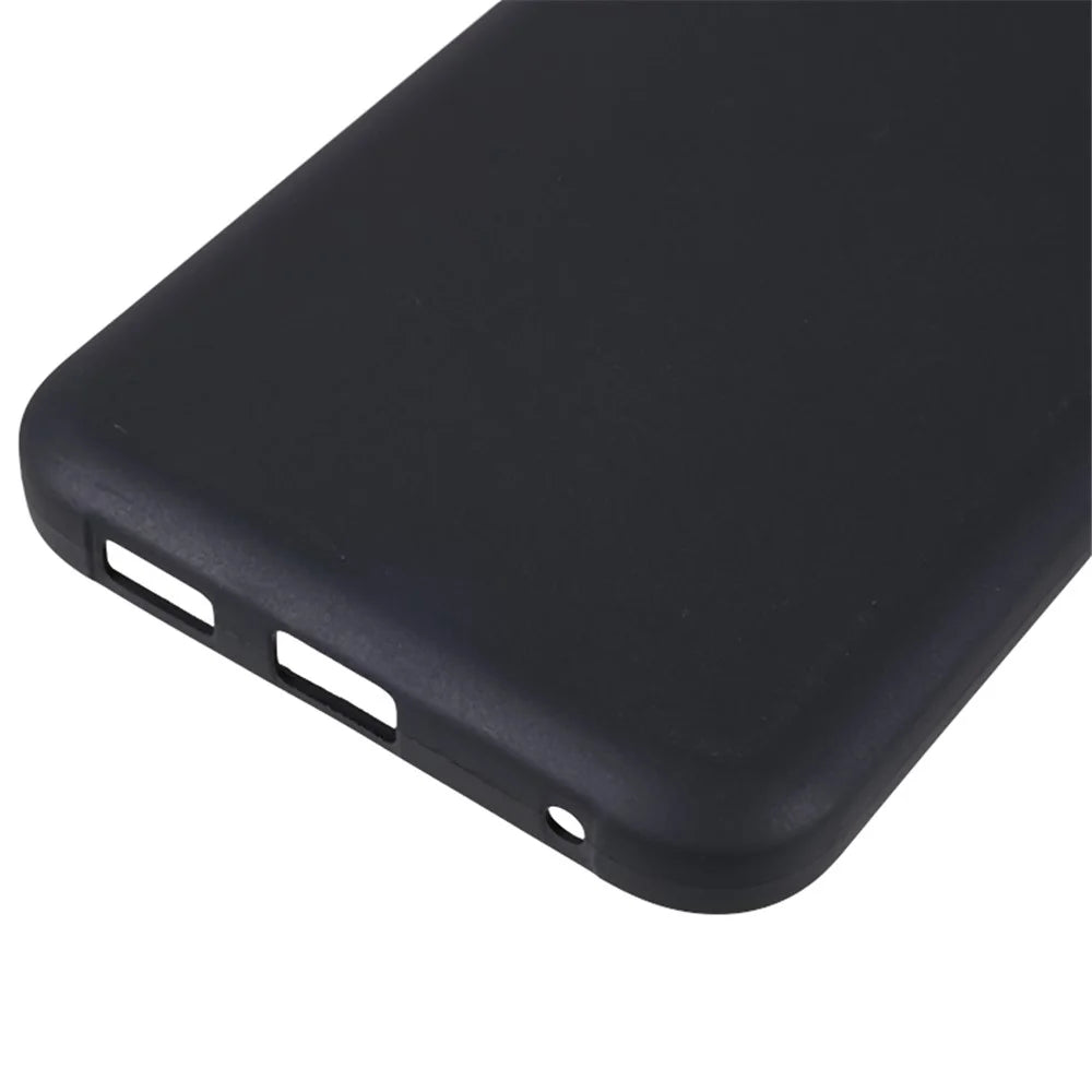 For Samsung Galaxy Xcover6 Pro 5G Matte Finish Phone Case Anti-scratch TPU Phone Cover - Black - 7