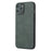 For iPhone 14 Pro Scratch Resistant Phone Cover PU Leather Coated TPU Case - Green - 2