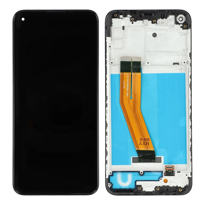 For Samsung Galaxy A11 (EU Version) A115 Grade C LCD Screen and Digitizer Assembly + Frame Replacement Part (without Logo) - 1