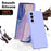 For Samsung Galaxy M14 5G Fiber Lining Soft TPU Phone Case 2.2mm Thickness Rubberized Phone Cover - Black - 6
