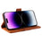 YIKATU YK-003 For iPhone 15 Pro Max PU Leather Wallet Cover Magnetic Clasp Phone  Stand Case - Brown - 3