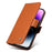 YIKATU YK-003 For iPhone 15 Pro Max PU Leather Wallet Cover Magnetic Clasp Phone  Stand Case - Brown - 6