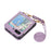 For Samsung Galaxy Z Flip5 5G PU Leather PC Phone Case Anti-Drop Protective Cover with Shoulder Strap - Purple - 6