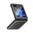 Crocodile Texture Phone Case for Samsung Galaxy Z Flip5 5G PU Leather Hard PC Phone Shell - Black - 2