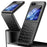 Crocodile Texture Phone Case for Samsung Galaxy Z Flip5 5G PU Leather Hard PC Phone Shell - Black - 6