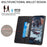 DF-05 For Samsung Galaxy A53 5G RFID Blocking PU Leather Phone Case Stand Wallet Cover - Black - 7